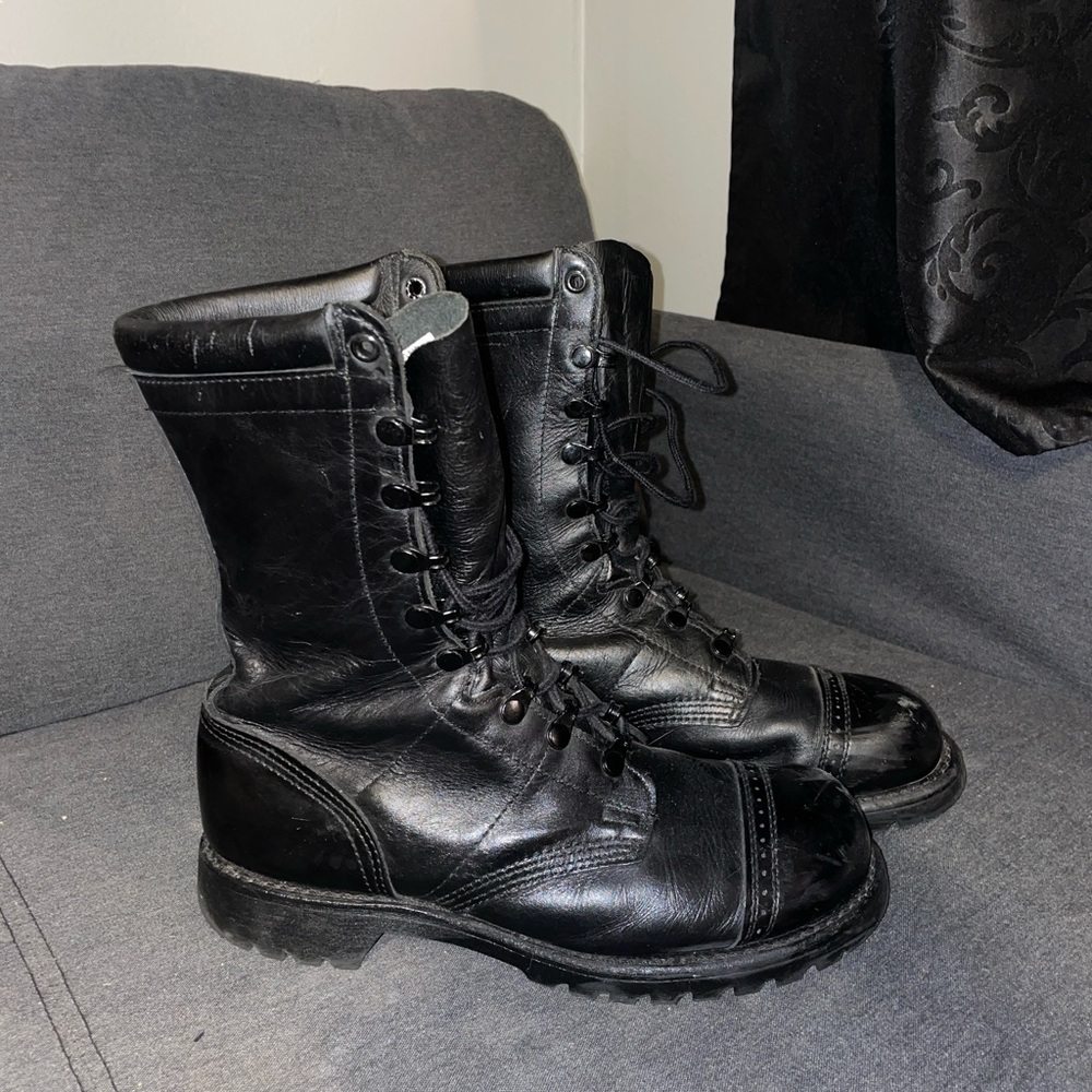 Vintage Corcoran Military Jump Boots- 1970s